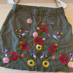 Topshop A-line Skirt